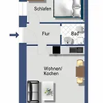 アパート Schleiblick App 4 Rabenkirchen-Faulück